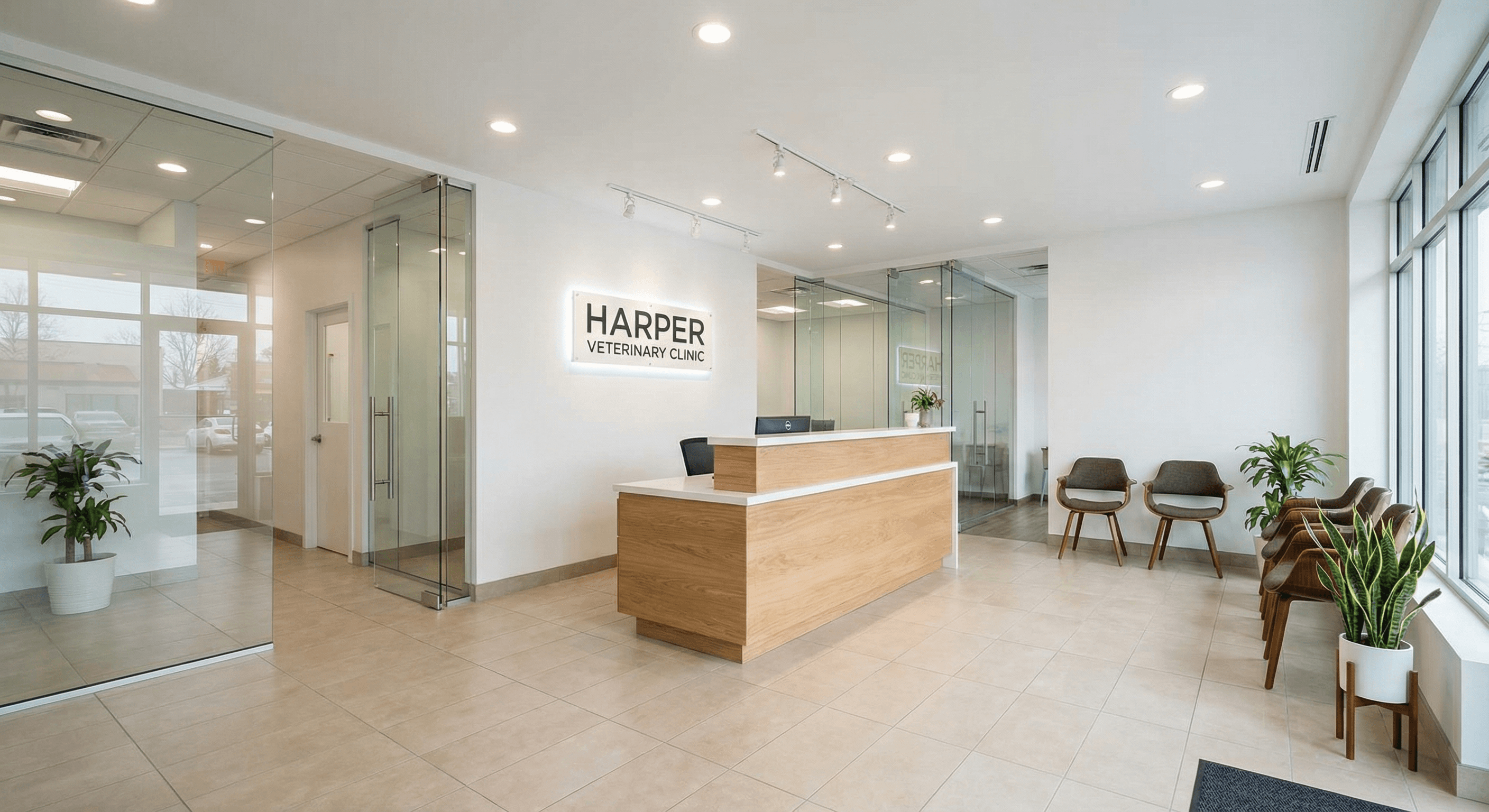 Reforma completa de clínica veterinária